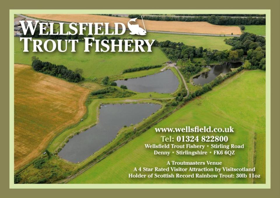 Wellsfield Farm Holiday Lodges Stirling Exteriér fotografie