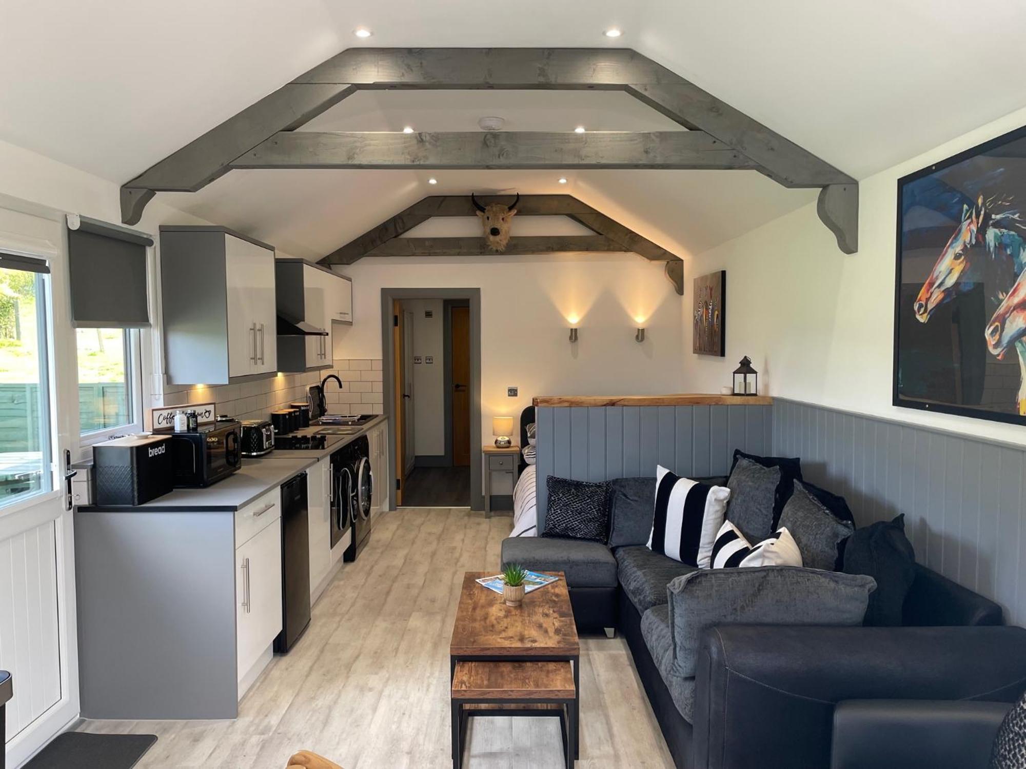 Wellsfield Farm Holiday Lodges Stirling Exteriér fotografie